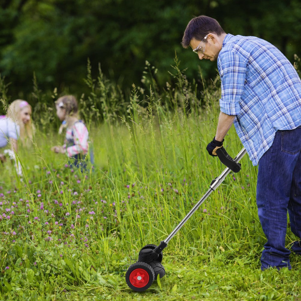 Oz Bargains™ TurboTrim Pro – 48V Cordless Grass Trimmer & 2-in-1 Brush Mower | Electric Whipper Snipper & Lawn Cutter