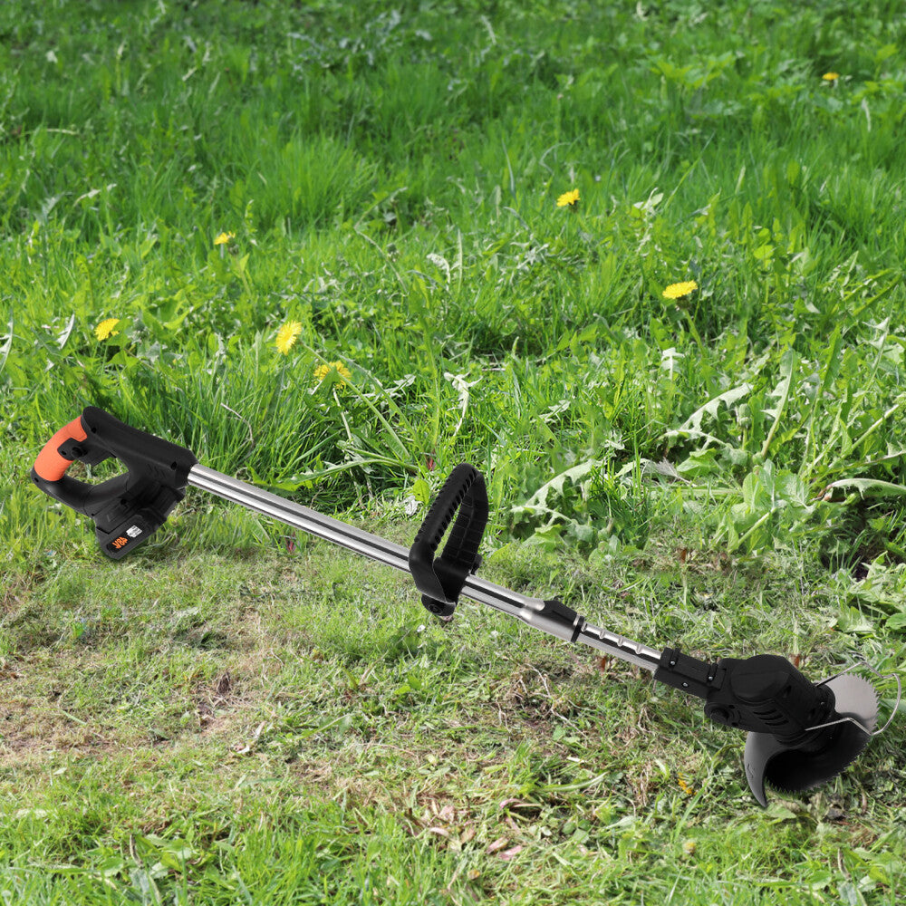 Oz Bargains™ TurboTrim Pro – 48V Cordless Grass Trimmer & 2-in-1 Brush Mower | Electric Whipper Snipper & Lawn Cutter
