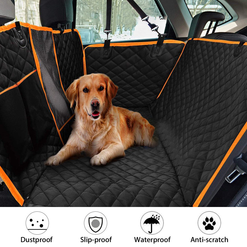 Oz Bargains™ PetRide Guard – Waterproof Non-Slip Dog Car Seat Hammock | Backseat Protector for Cats & Dogs