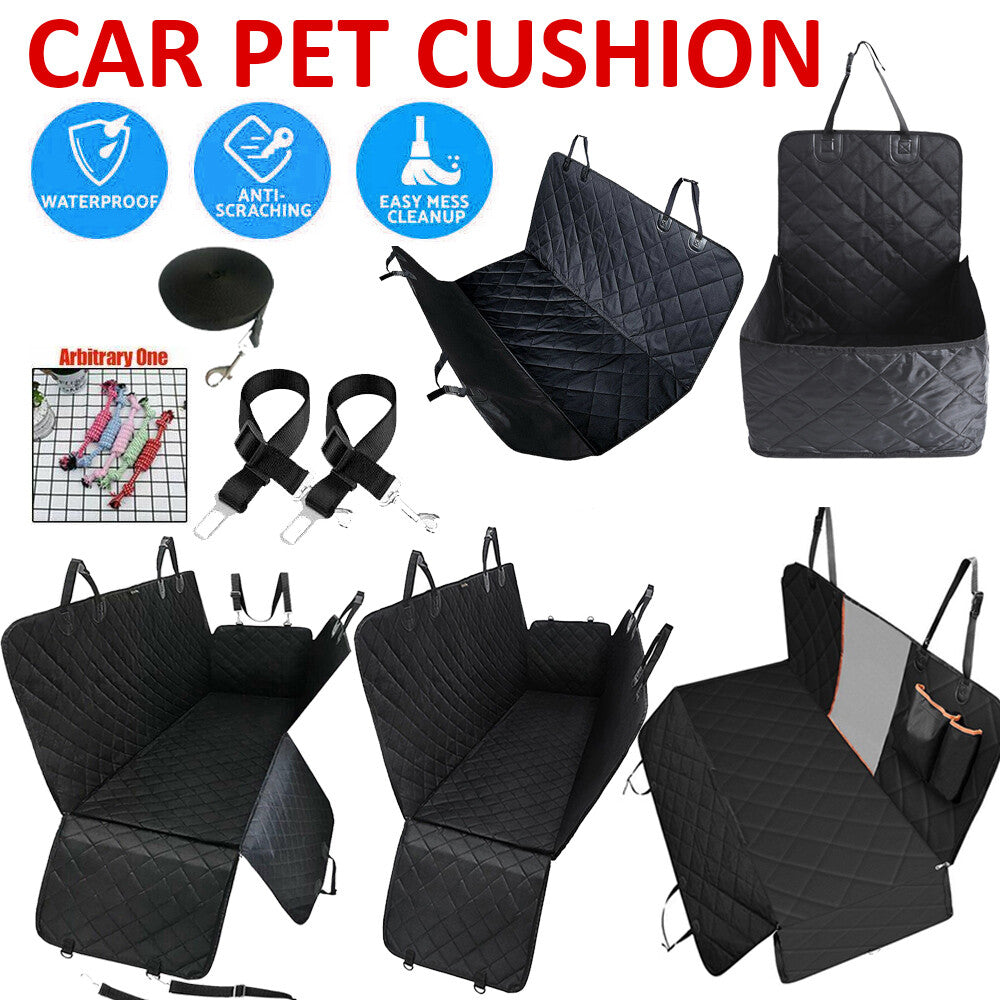 Oz Bargains™ PetRide Guard – Waterproof Non-Slip Dog Car Seat Hammock | Backseat Protector for Cats & Dogs