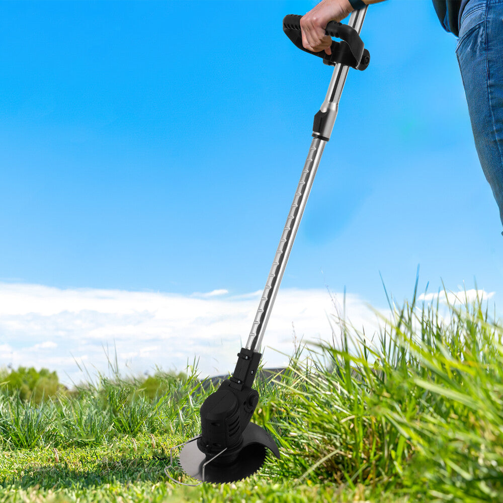 Oz Bargains™ TurboTrim Pro – 48V Cordless Grass Trimmer & 2-in-1 Brush Mower | Electric Whipper Snipper & Lawn Cutter