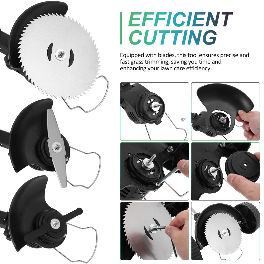 Oz Bargains™ TurboTrim Pro – 48V Cordless Grass Trimmer & 2-in-1 Brush Mower | Electric Whipper Snipper & Lawn Cutter