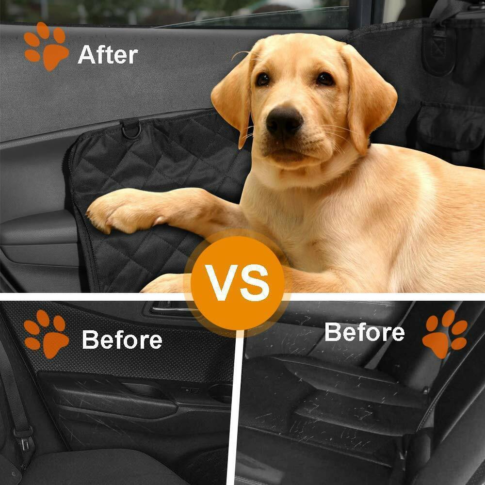 Oz Bargains™ PetRide Guard – Waterproof Non-Slip Dog Car Seat Hammock | Backseat Protector for Cats & Dogs